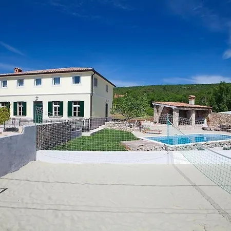 Mit Privatpool Fuer 9 Personen Ca 200 Qm In Stanisovi, Istrien Bucht Von Rasa בית נופש Koromačno